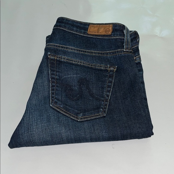 Ag Adriano Goldschmied The Ballard Slim Boot Mid Rise Size 28R - Picture 3 of 16